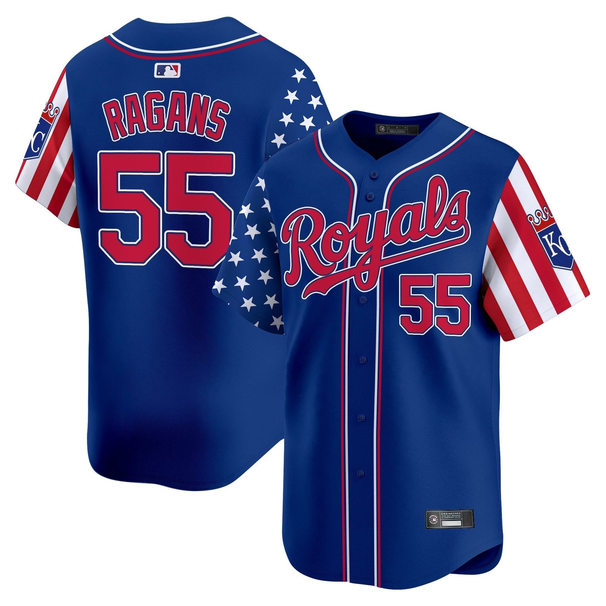 Men's Kansas City Royals 2025 Independence Day Vapor Premier Limited Jersey - All Stitched