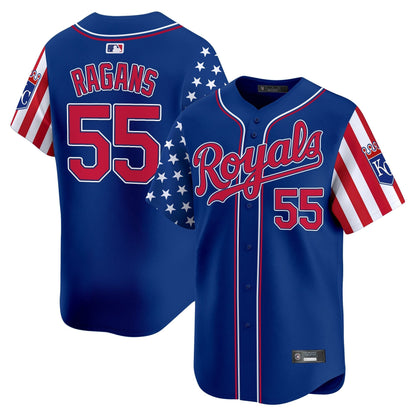 Men's Kansas City Royals 2025 Independence Day Vapor Premier Limited Jersey - All Stitched