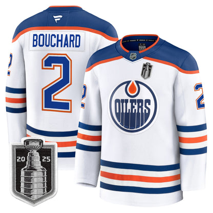 Men's Edmonton Oilers 2025 Stanley Cup Final Premium Jersey - All Stitched