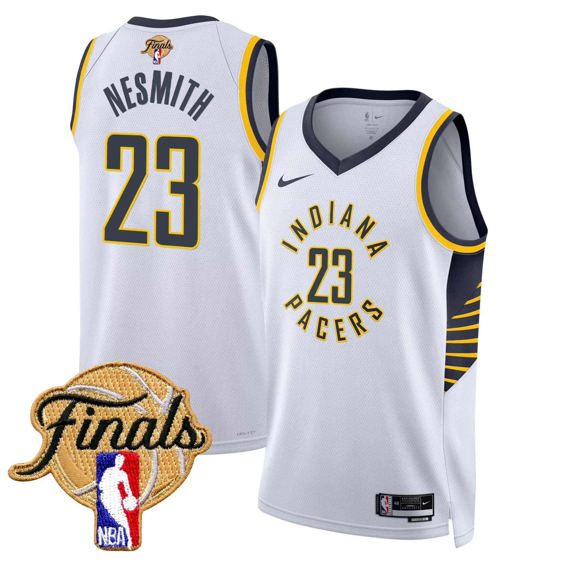 Men's Indiana Pacers 2025 Finals Swingman Jersey - All Stitched