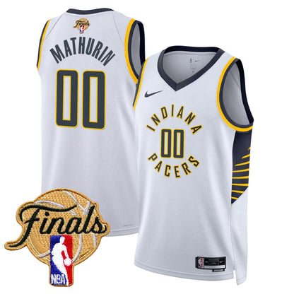Men's Indiana Pacers 2025 Finals Swingman Jersey - All Stitched