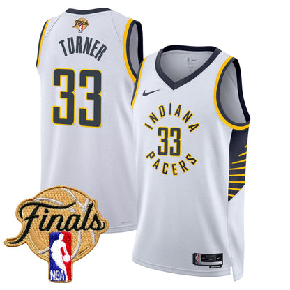 Men's Indiana Pacers 2025 Finals Swingman Jersey - All Stitched