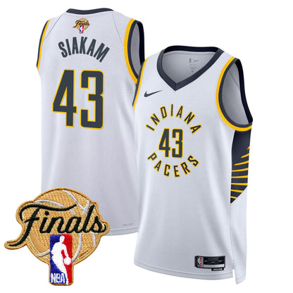 Men's Indiana Pacers 2025 Finals Swingman Jersey - All Stitched