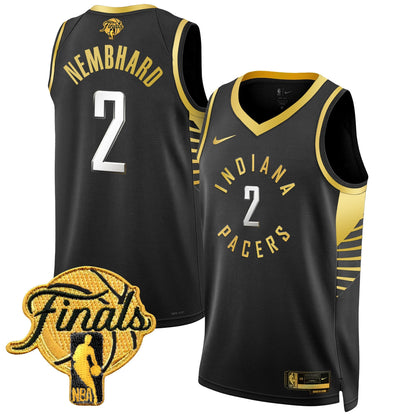 Men's Indiana Pacers 2025 Finals Swingman Jersey - All Stitched