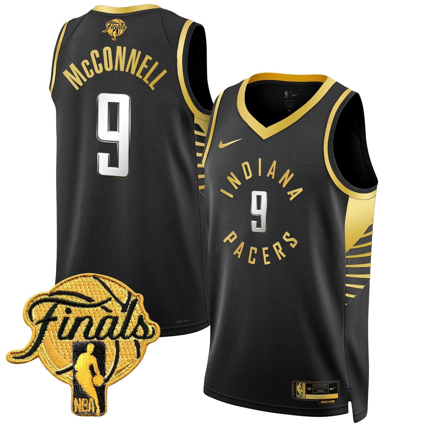 Men's Indiana Pacers 2025 Finals Swingman Jersey - All Stitched