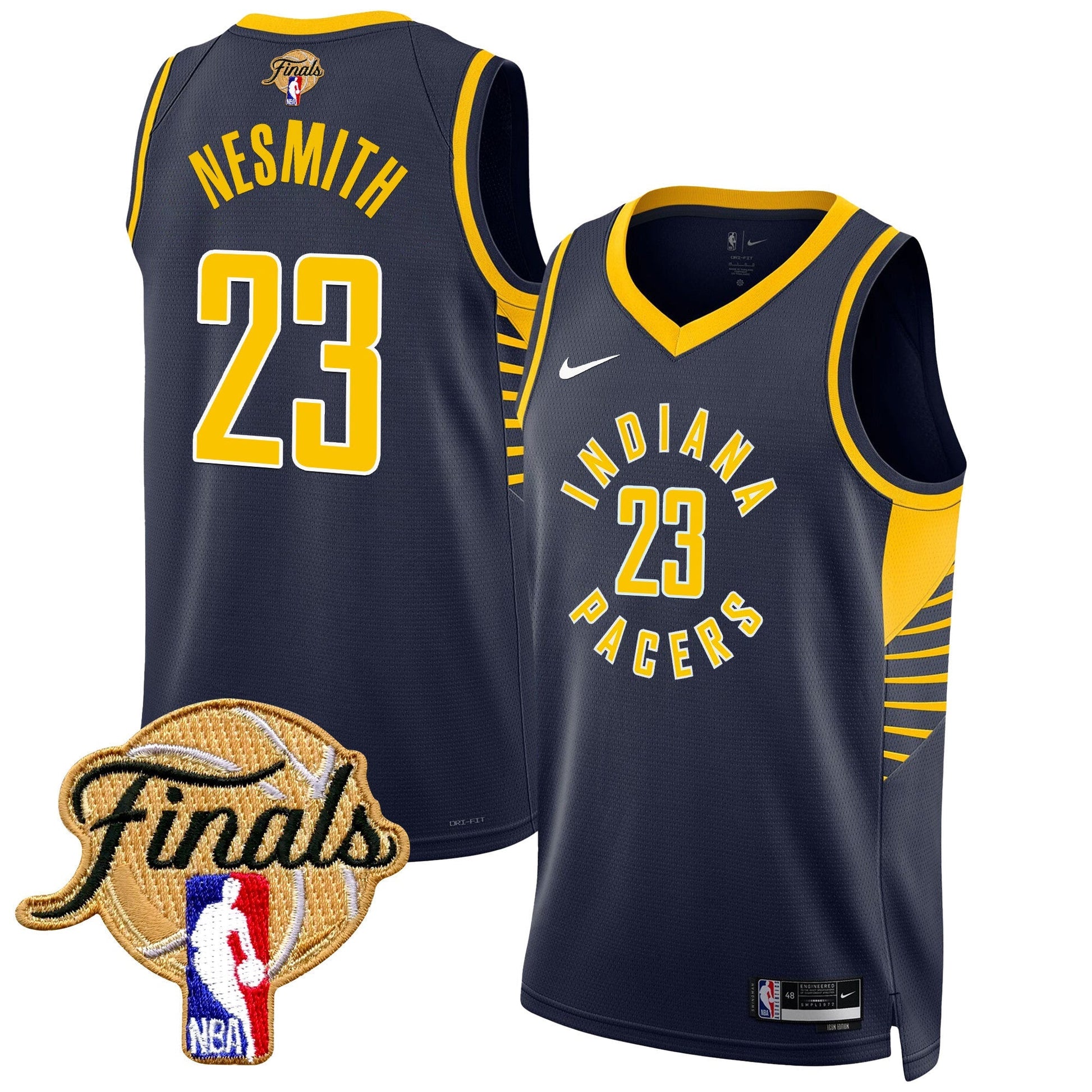 Men's Indiana Pacers 2025 Finals Swingman Jersey - All Stitched