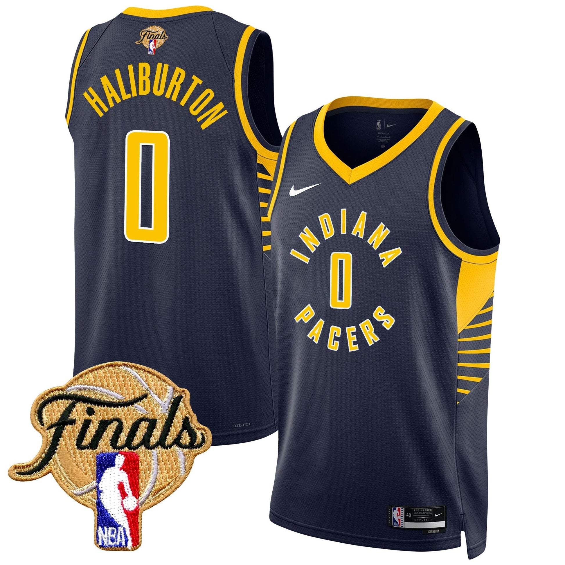 Men's Indiana Pacers 2025 Finals Swingman Jersey - All Stitched
