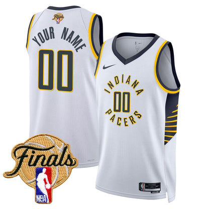 Indiana Pacers 2025 Finals Swingman Custom Jersey - All Stitched