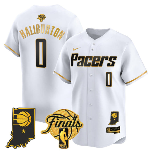 Indiana Pacers 2025 Finals Vapor Baseball Jersey - All Stitched