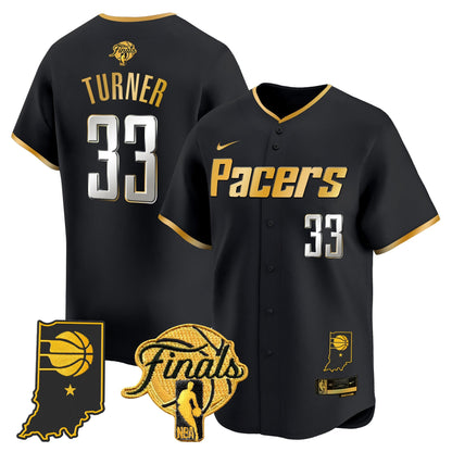 Indiana Pacers 2025 Finals Vapor Baseball Jersey - All Stitched