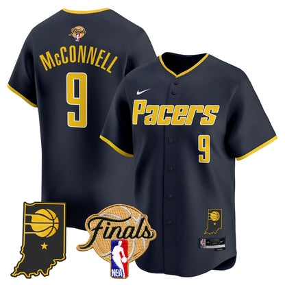Indiana Pacers 2025 Finals Vapor Baseball Jersey - All Stitched