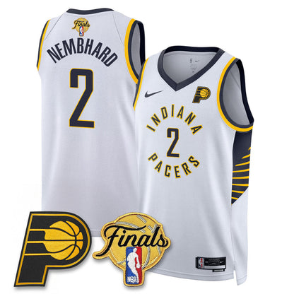 Indiana Pacers Swingman Jersey Final Patch - All Stitched
