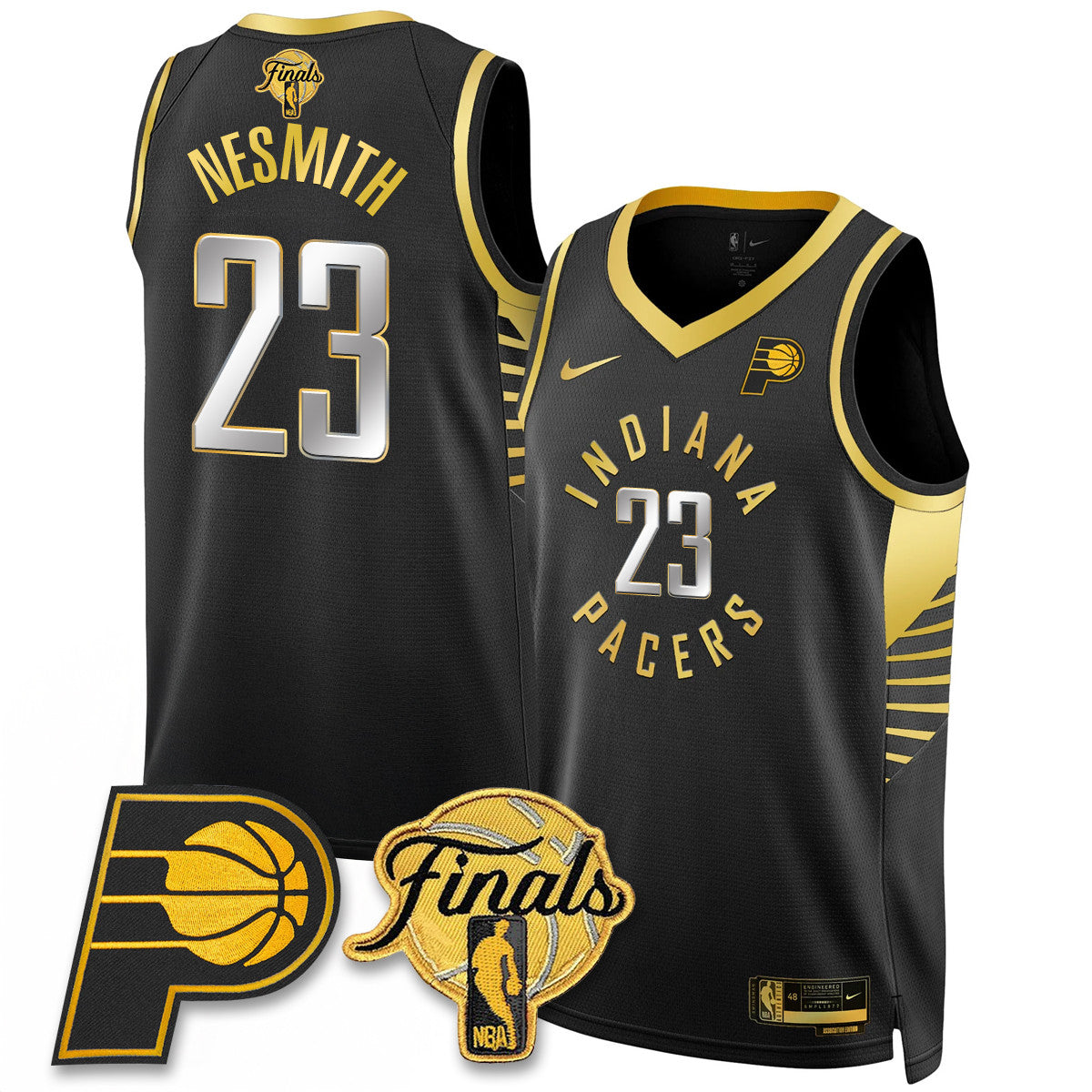 Indiana Pacers Swingman Jersey Final Patch - All Stitched