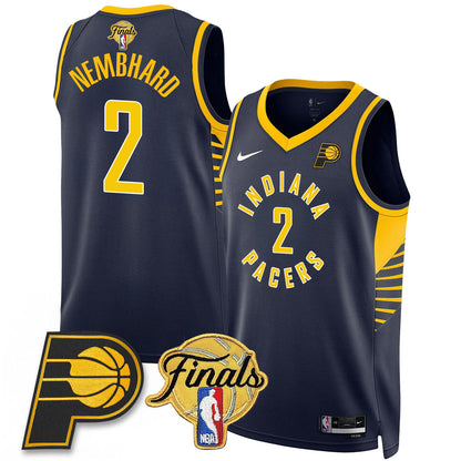 Indiana Pacers Swingman Jersey Final Patch - All Stitched