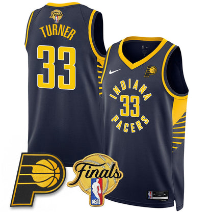 Indiana Pacers Swingman Jersey Final Patch - All Stitched