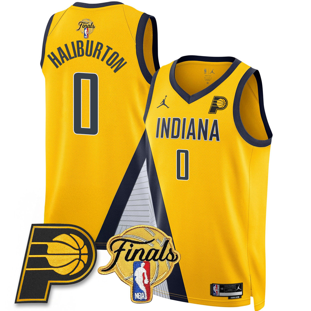 Indiana Pacers Swingman Jersey Final Patch - All Stitched