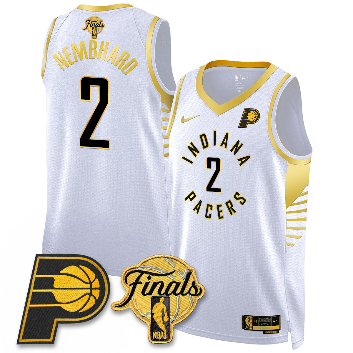 IND Swingman Jersey Final Patch - All Stitched