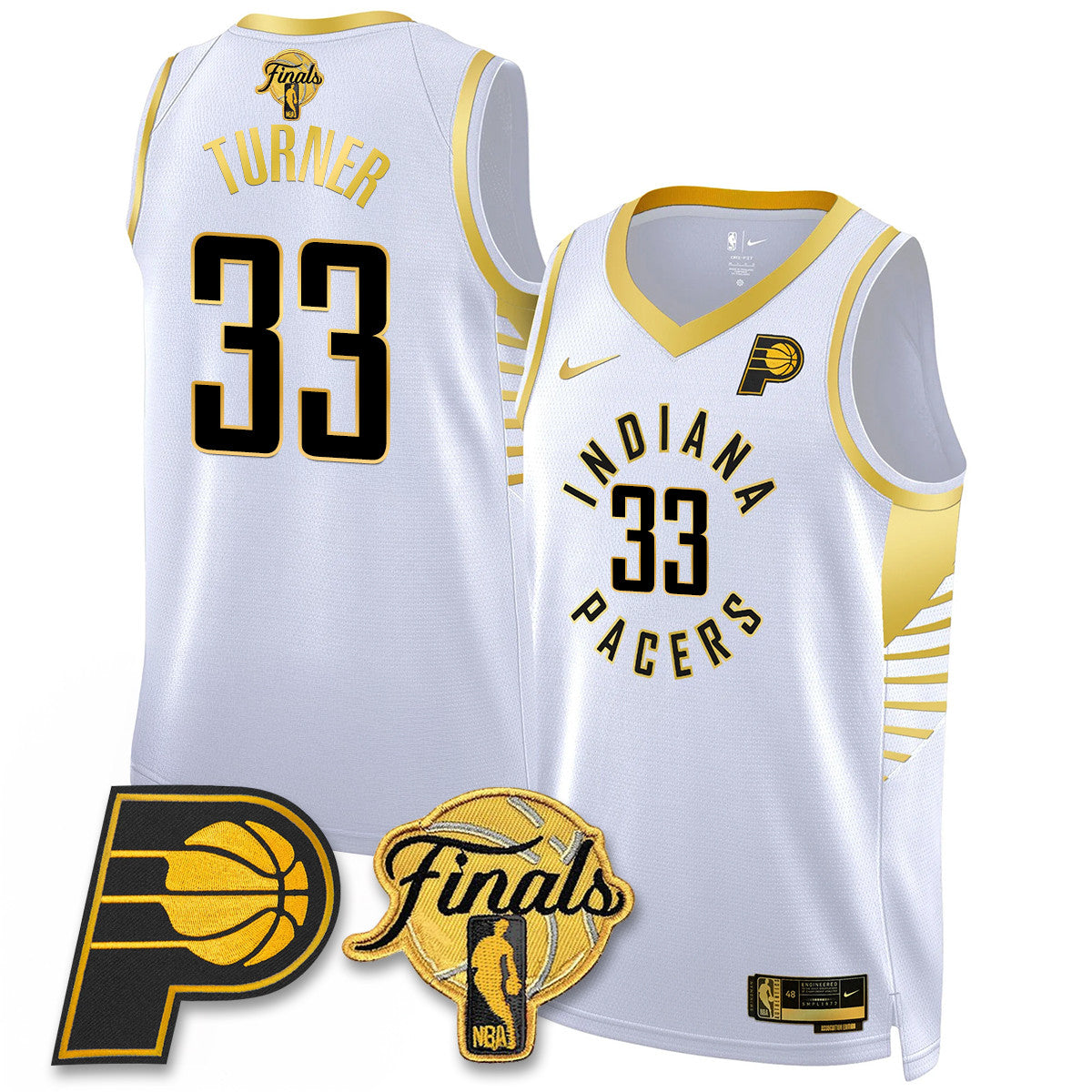 IND Swingman Jersey Final Patch - All Stitched