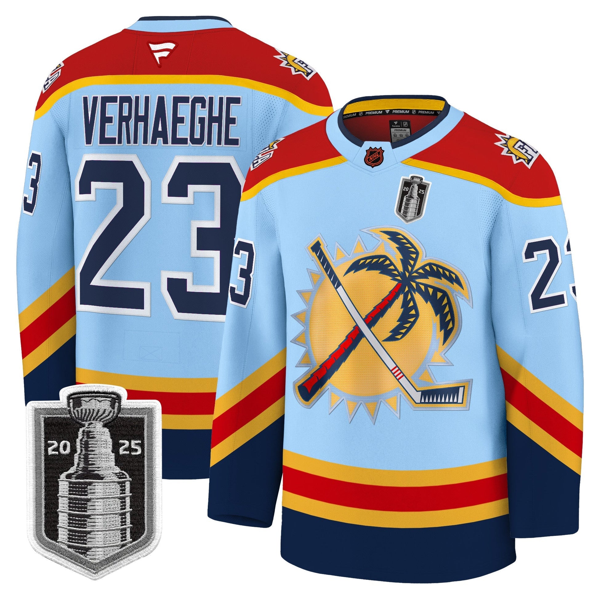 Men's Florida Panthers 2025 Stanley Cup Final Premium Jersey - All Stitched
