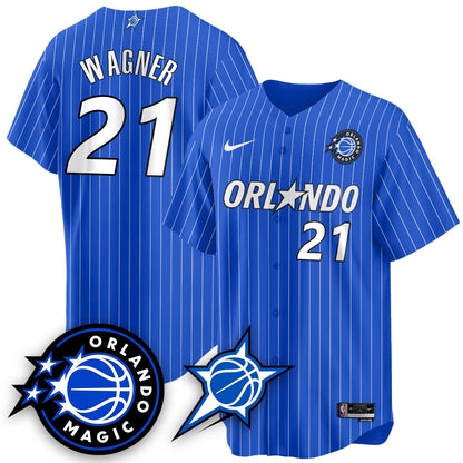 Men's Orlando Magic New Generation of Magic Baseball Jersey - All Stitched