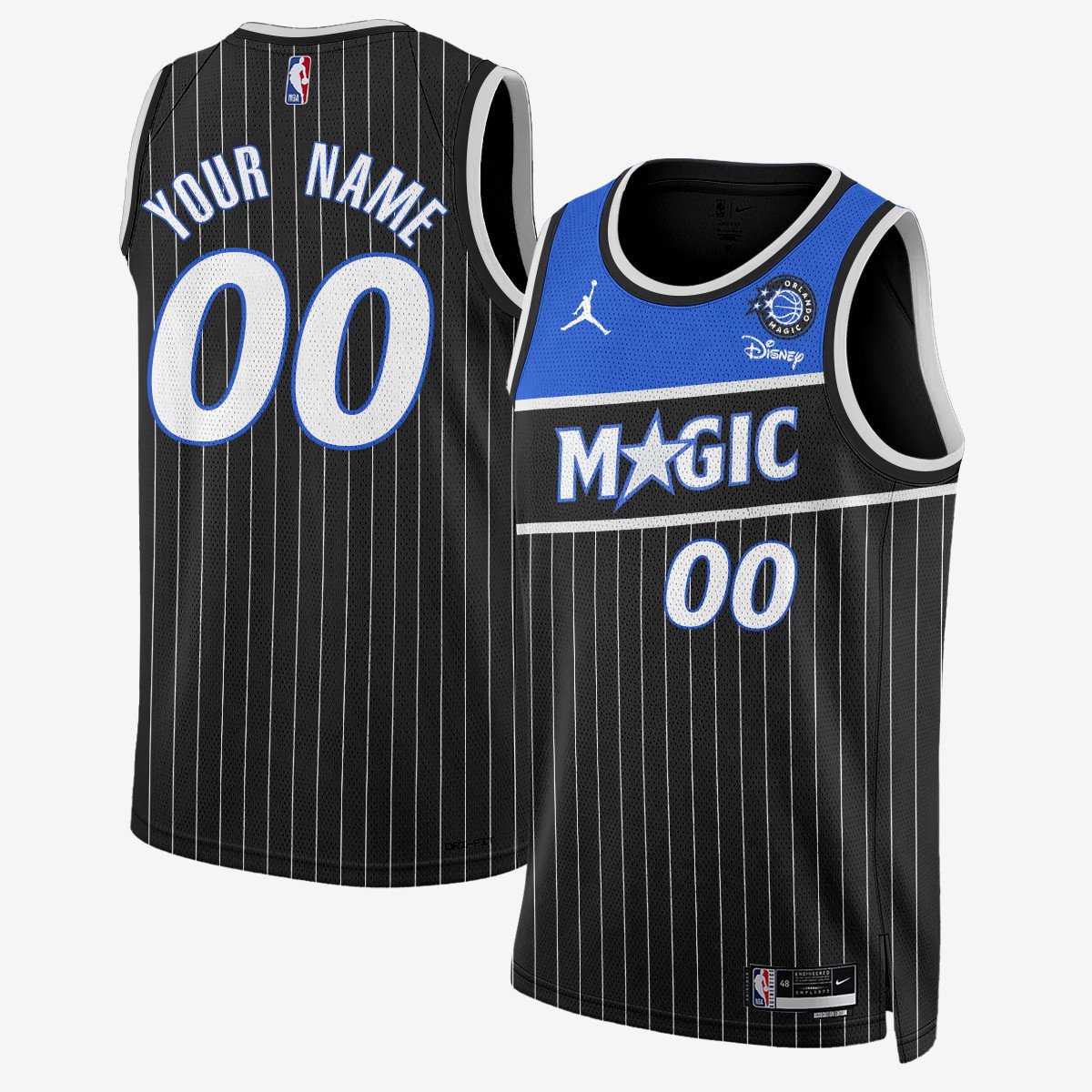 Custom Orlando Magic New Generation of Magic Basketball Jersey - All Stitched