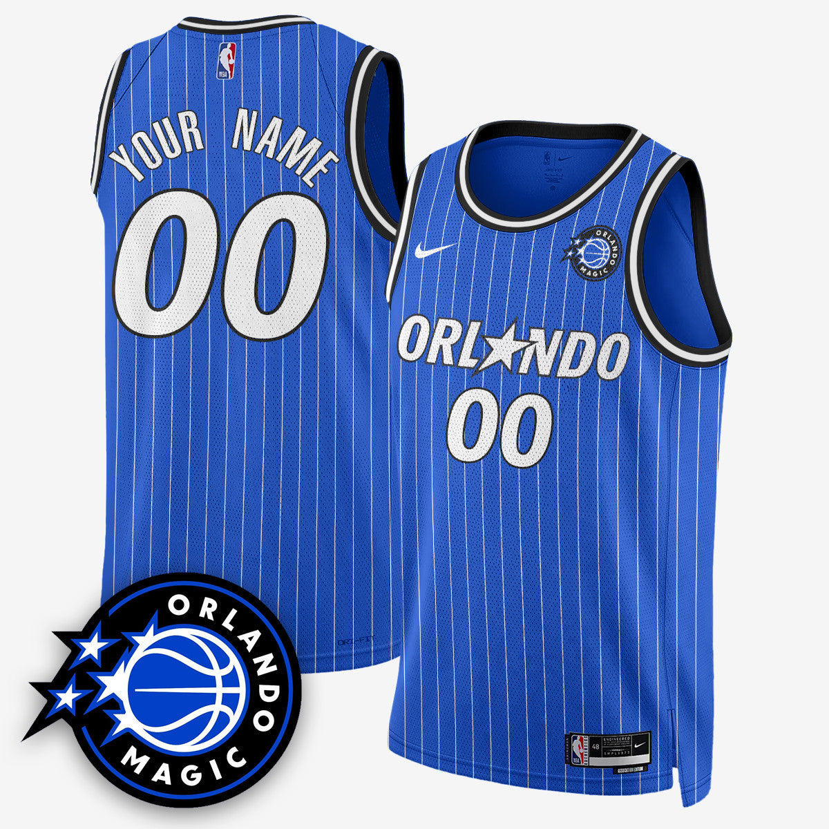 Custom Orlando Magic New Generation of Magic Basketball Jersey - All Stitched