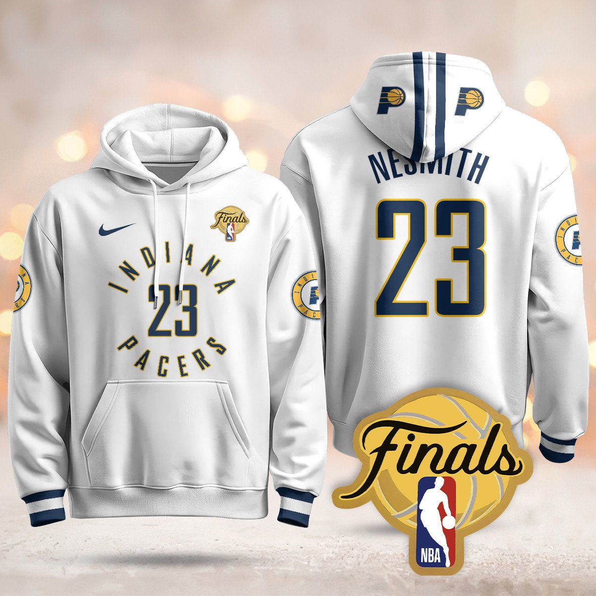 Indiana Pacers Hoodie - Final Patch - All Stitched