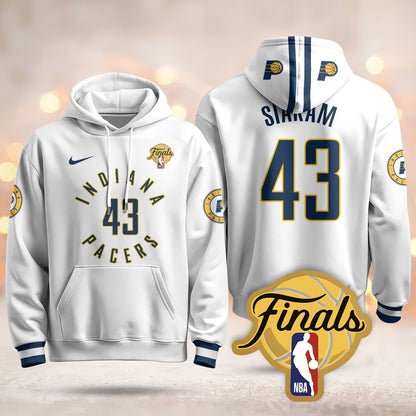 Indiana Pacers Hoodie - Final Patch - All Stitched