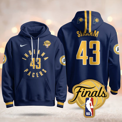 Indiana Pacers Hoodie - Final Patch - All Stitched