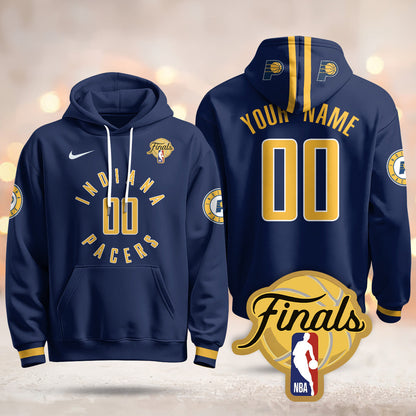 Indiana Pacers Hoodie - Final Patch - All Stitched