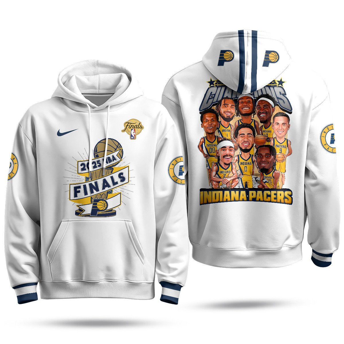 Indiana Pacers Final Hoodie - Printed