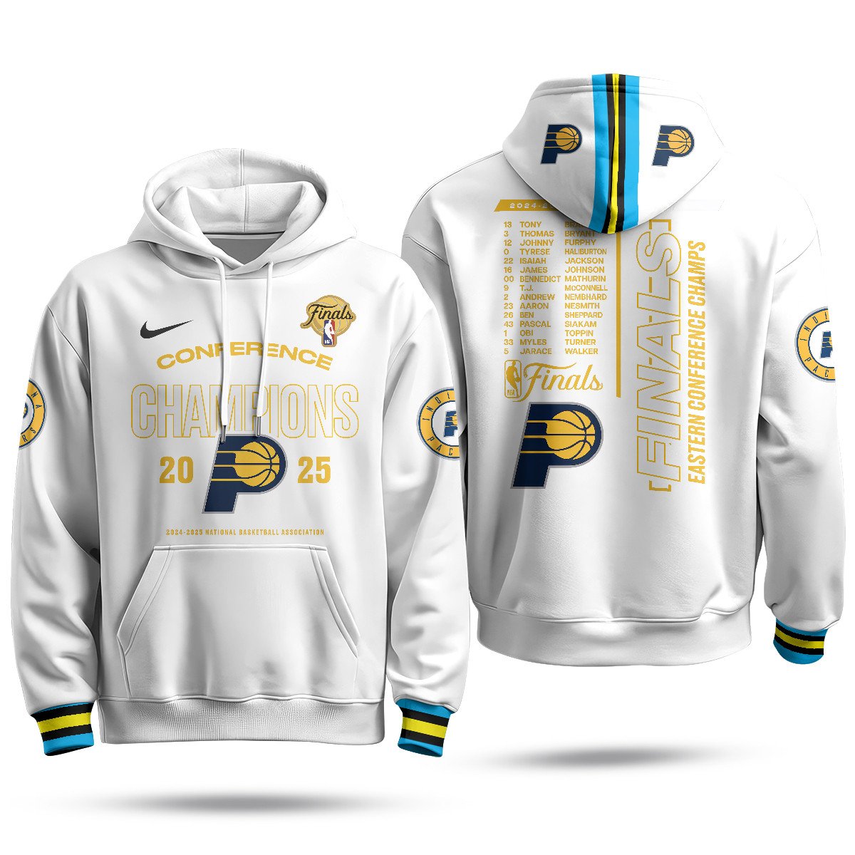 Indiana Pacers Final Hoodie - Printed