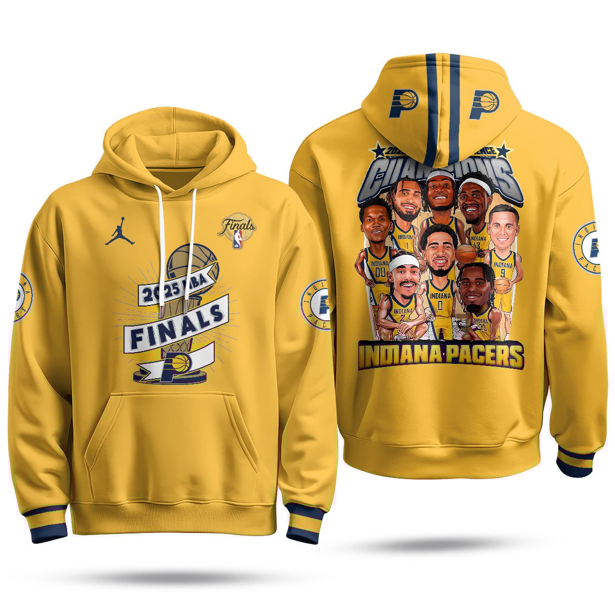 Indiana Pacers Final Hoodie - Printed