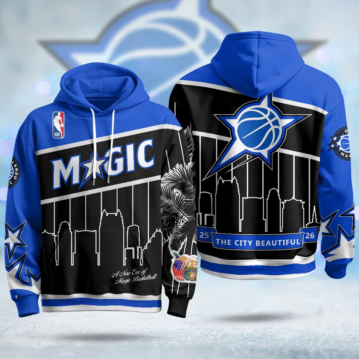 Orlando Magic New Generation of Magic Hoodie - Printed