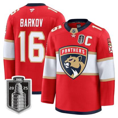 Men's Florida Panthers 2025 Stanley Cup Final Premium Jersey - All Stitched