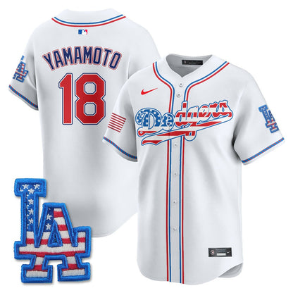 LAD 2025 Fourth of July Jersey - All Stitched