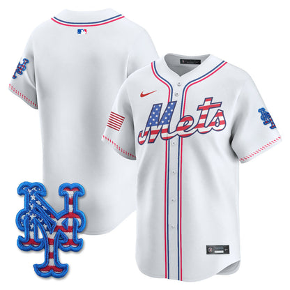 Men's New York Mets 2025 Fourth of July Jersey - All Stitched