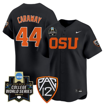 Men's Oregon State Beavers 2025 World Series Vapor Premier Limited Jersey - All Stitched
