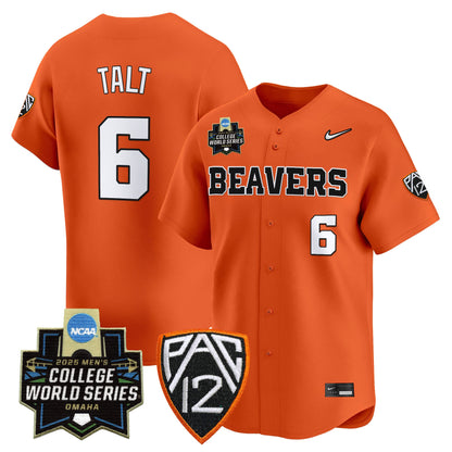 Men's Oregon State Beavers 2025 World Series Vapor Premier Limited Jersey - All Stitched