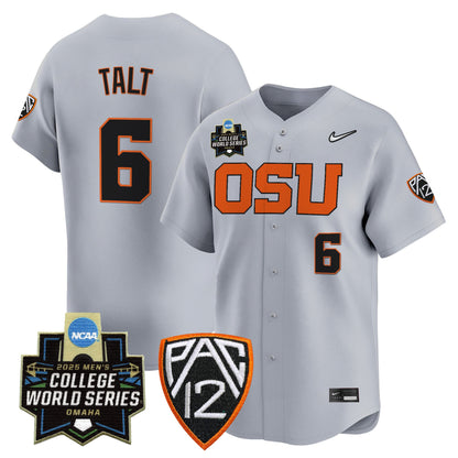 Men's Oregon State Beavers 2025 World Series Vapor Premier Limited Jersey - All Stitched