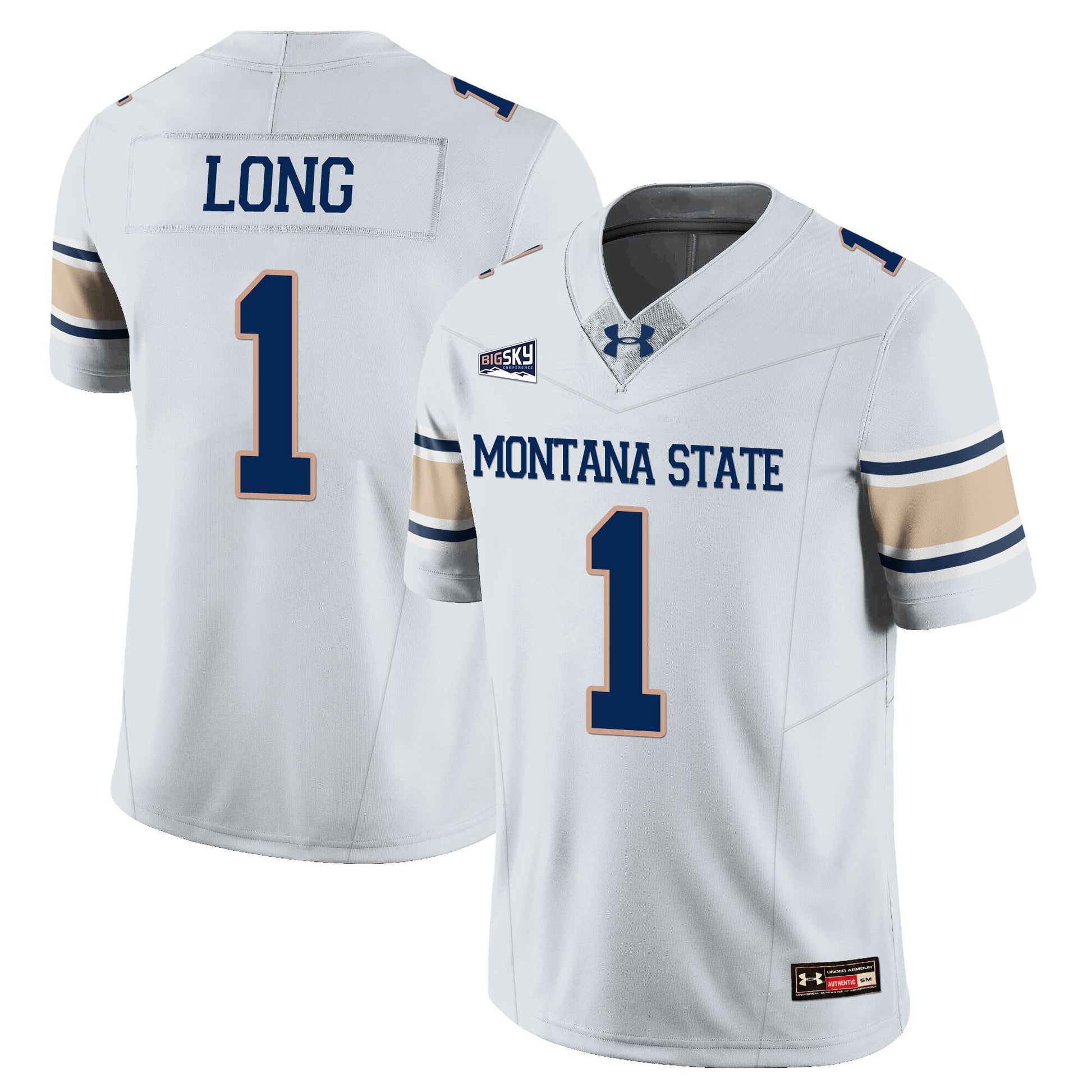 Men's Montana State Bobcat Football Jersey - All Stitched