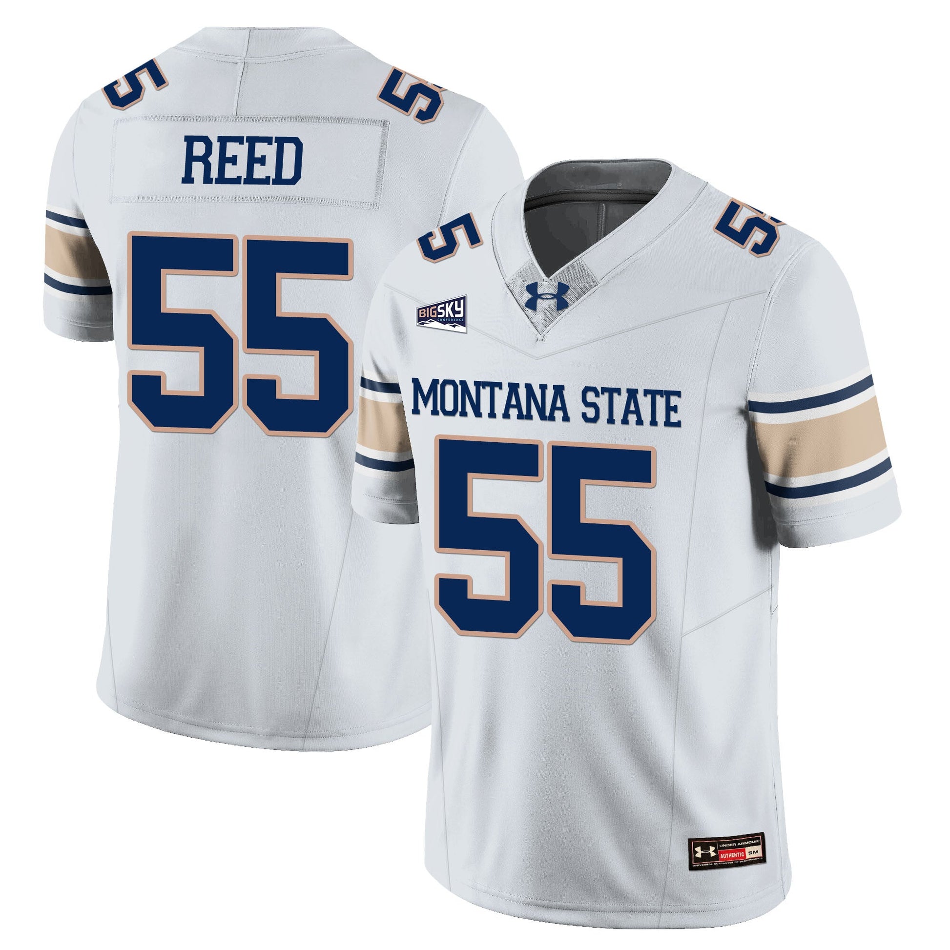 Men's Montana State Bobcat Football Jersey - All Stitched