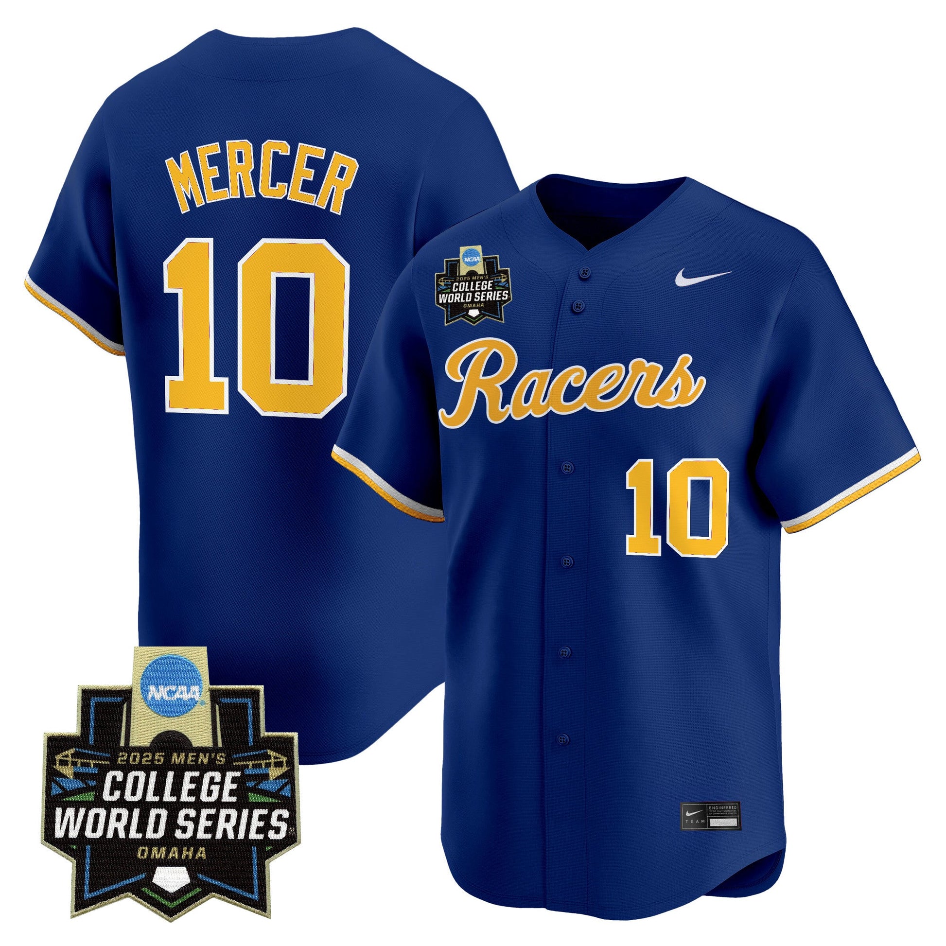 Men's Murray State Racers 2025 World Series Vapor Premier Limited Jersey - All Stitched