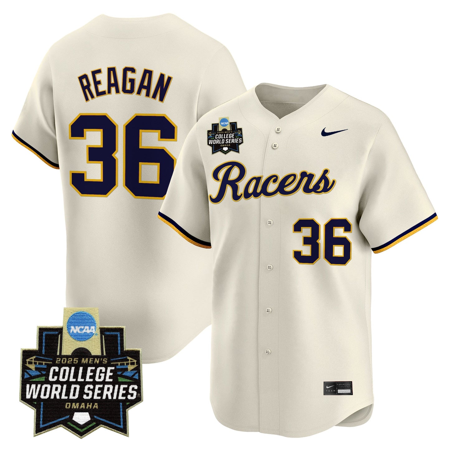 Men's Murray State Racers 2025 World Series Vapor Premier Limited Jersey - All Stitched