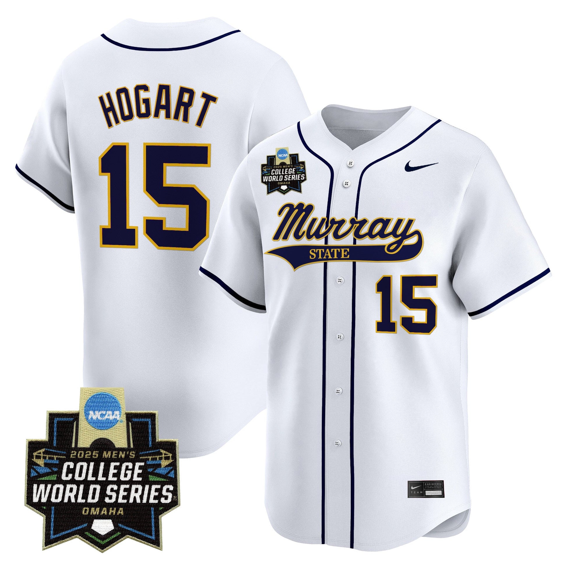 Men's Murray State Racers 2025 World Series Vapor Premier Limited Jersey - All Stitched