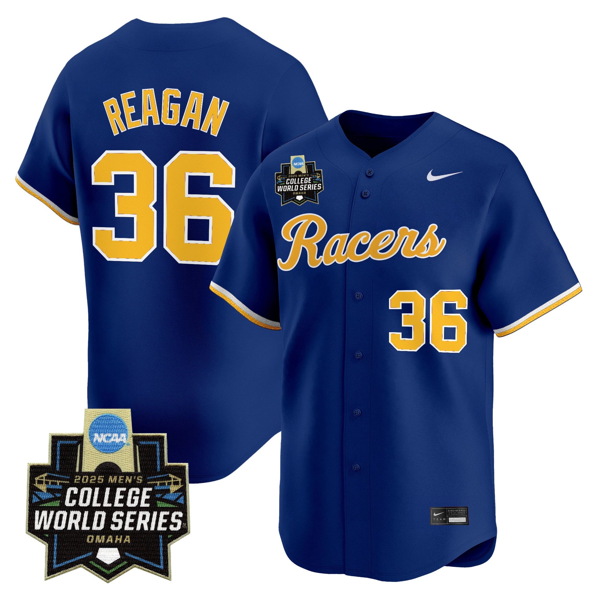 Men's Murray State Racers 2025 World Series Vapor Premier Limited Jersey - All Stitched