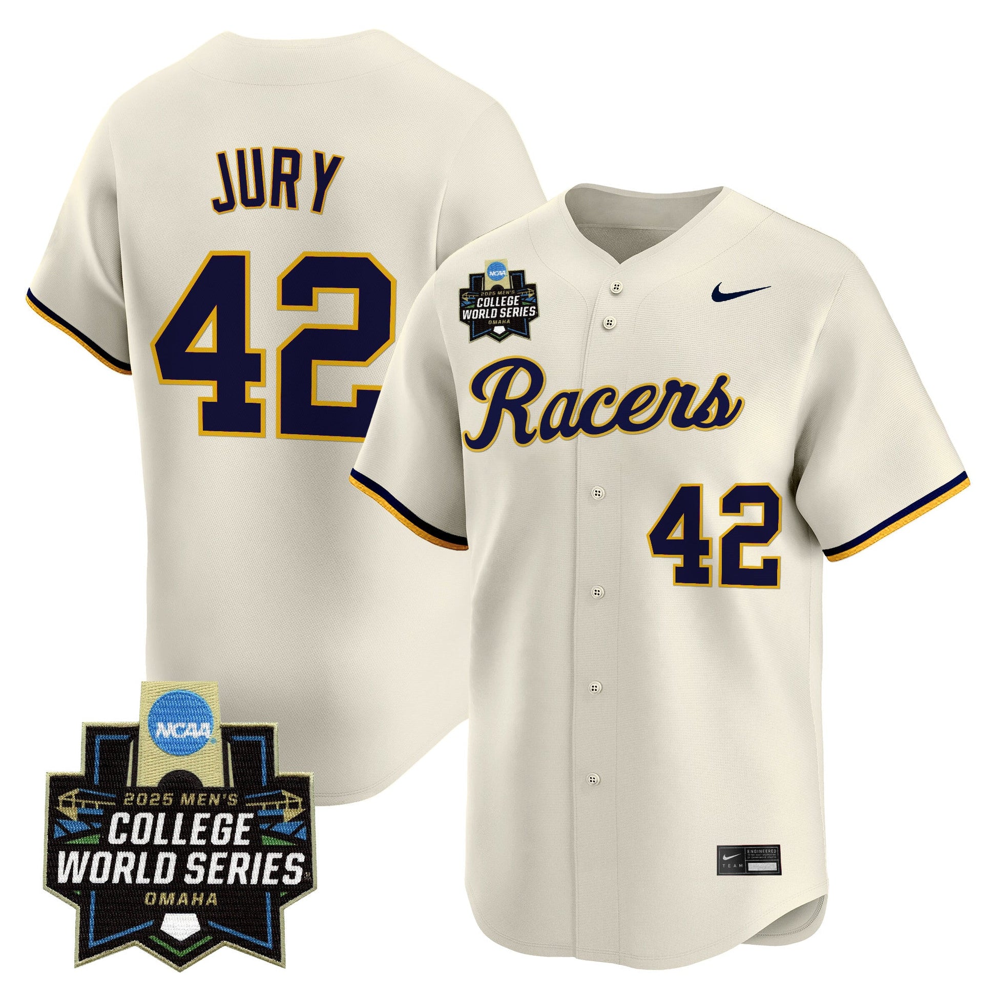 Men's Murray State Racers 2025 World Series Vapor Premier Limited Jersey - All Stitched