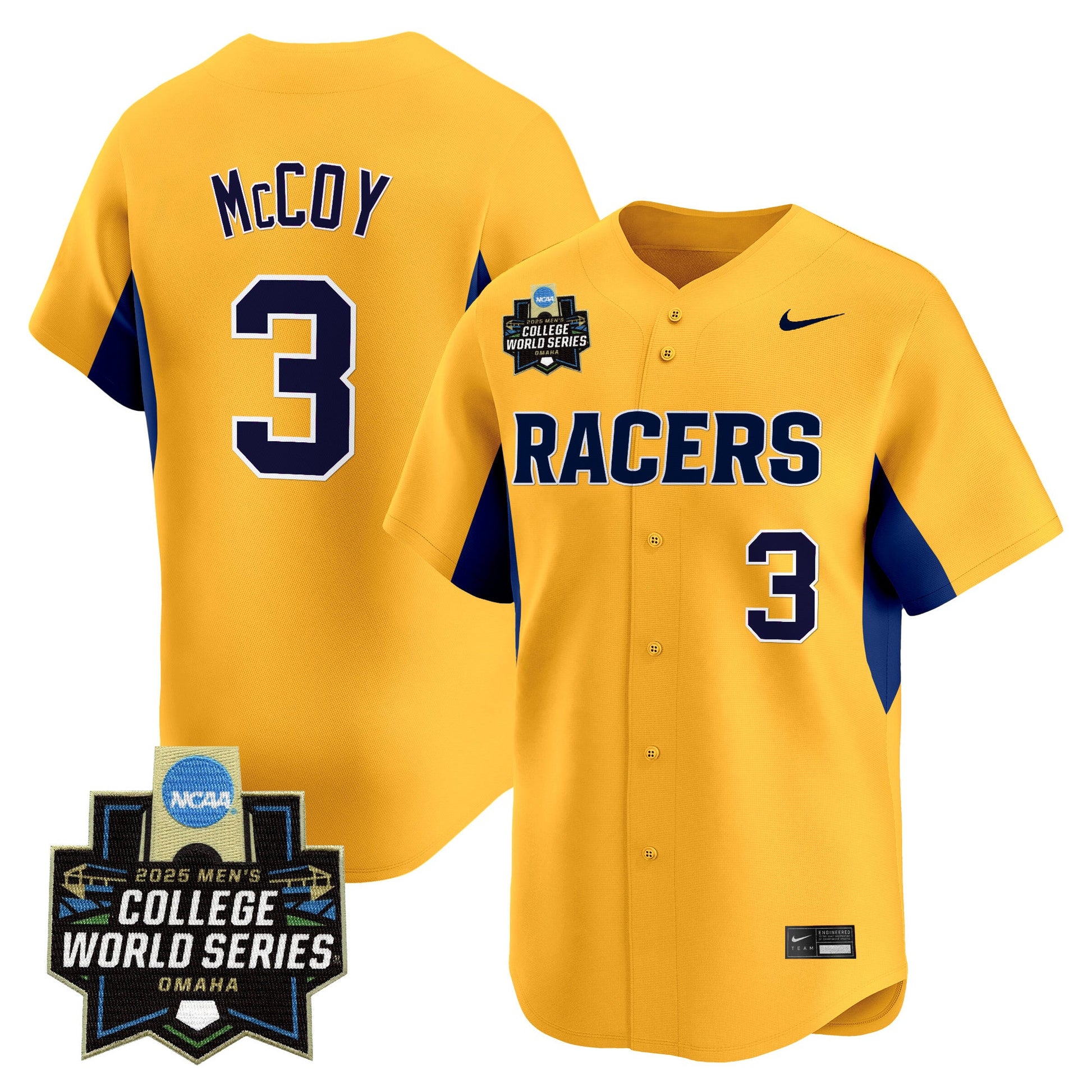 Men's Murray State Racers 2025 World Series Vapor Premier Limited Jersey - All Stitched