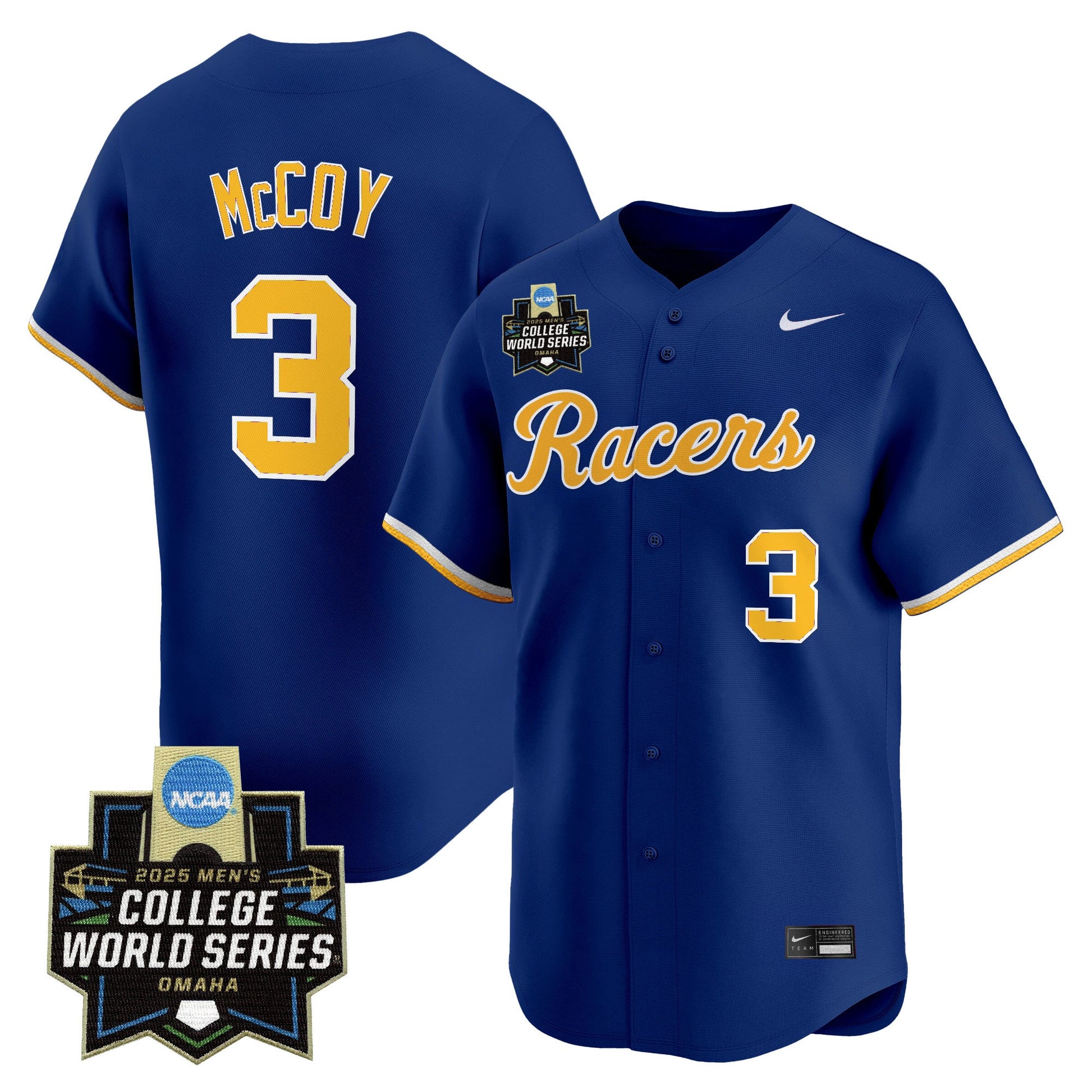 Men's Murray State Racers 2025 World Series Vapor Premier Limited Jersey - All Stitched