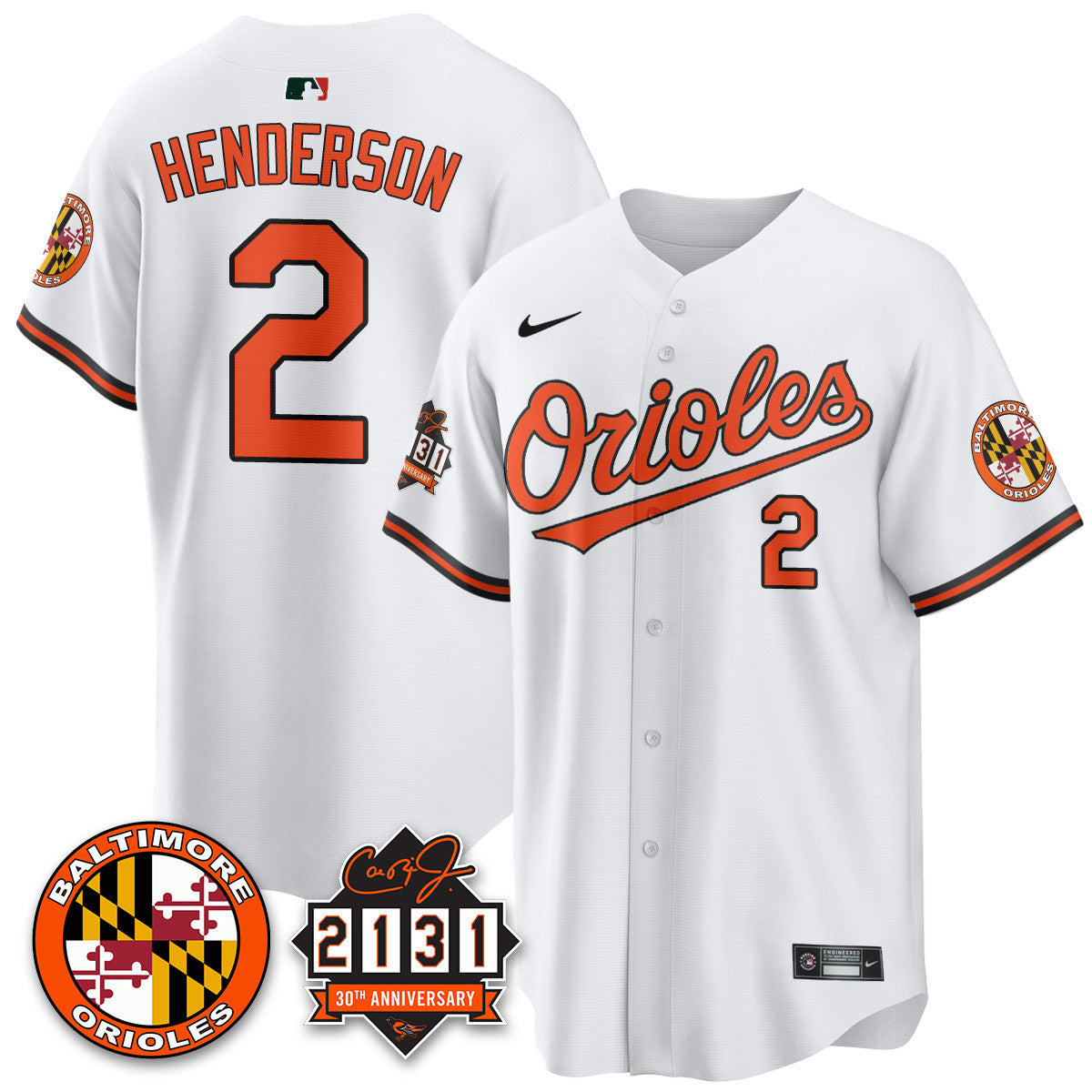 Baltimore Orioles "30th Anniversary of 2131" Limited Jersey - All Stitched
